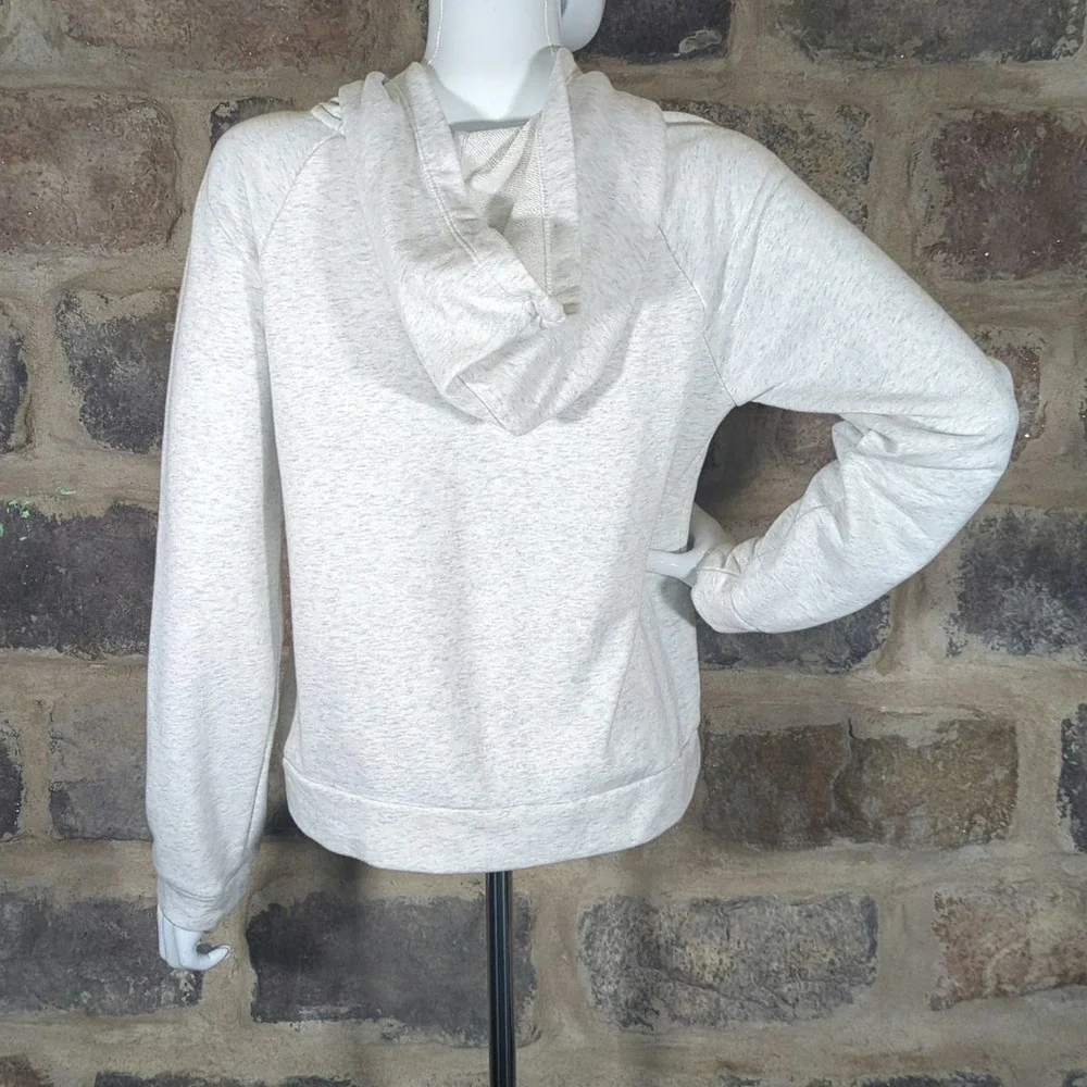 More Than‎ Magic Hoodie Light Gray Girls Size XL 14/16 Pullover Raglan Sleeve